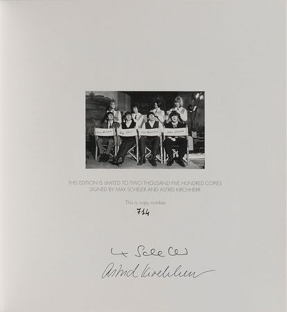 Lot #8256 Beatles: Scheler and Kirchherr Signed Books - Image 2