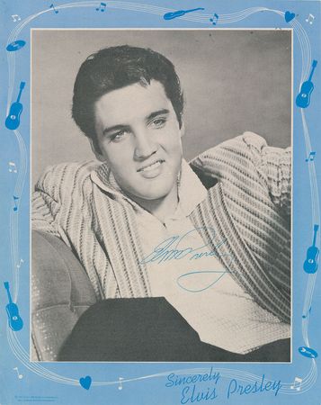 Lot #8262 Elvis Presley Signed Program - Image 1