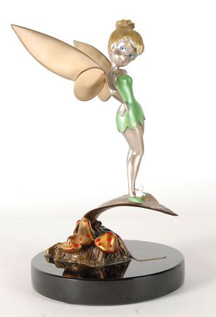 Lot #8486 Tinker Bell Figurine Signed By Marc Davis - Image 1