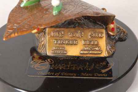 Lot #8486 Tinker Bell Figurine Signed By Marc Davis - Image 3