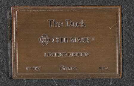 Lot #8480 Donald Duck Bronze Figurine - Image 2