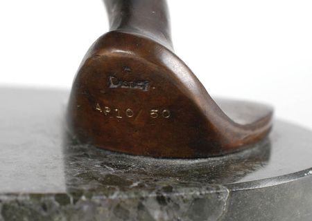 Lot #8480 Donald Duck Bronze Figurine - Image 4