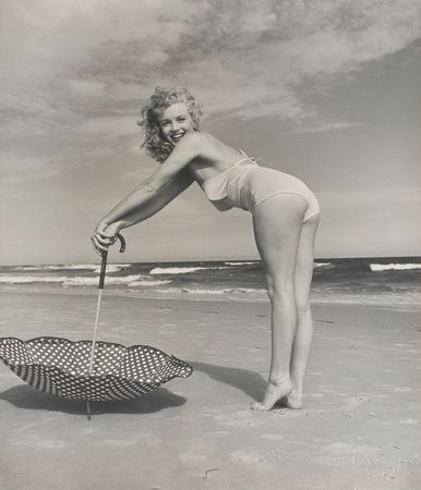 Lot #8074 Marilyn Monroe Oversized Photograph: Andre de Dienes - Image 1