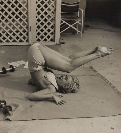 Lot #8075 Marilyn Monroe Oversized Photograph: Andre de Dienes - Image 1