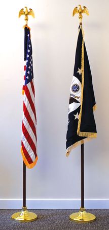Lot #8027 John F. Kennedy Presidential-Era Flags