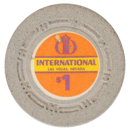 Lot #8273 Elvis Presley’s Vegas Poker Chip - Image 1