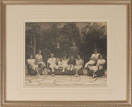 Lot #8001  Kennedy Family Oversized Photograph