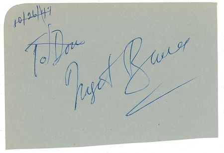 Lot #8125 Basil Rathbone and Nigel Bruce Pair of Signed Items - Image 2
