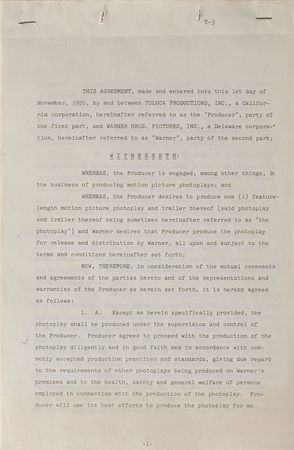 Lot #8119 William Holden Signed Document - Image 4