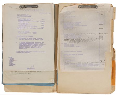Lot #8104 Desi Arnaz and Desilu Productions Signed Document - Image 2