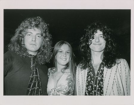 Lot #8412 Led Zeppelin: Plant and Page Pair of Photographs and Slide - Image 2