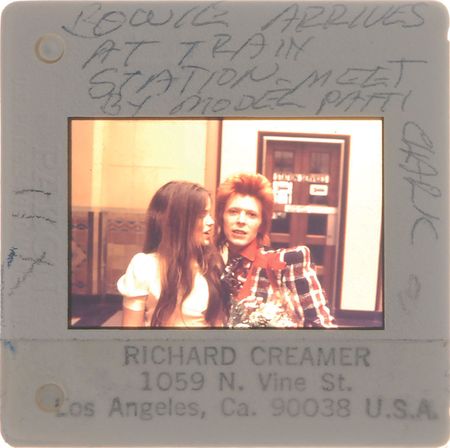 Lot #8400 David Bowie Pair of Slides - Image 1