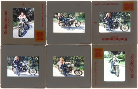 Lot #8397 AC/DC, KISS, Van Halen, and Judas Priest Collection of Ten Slides - Image 1