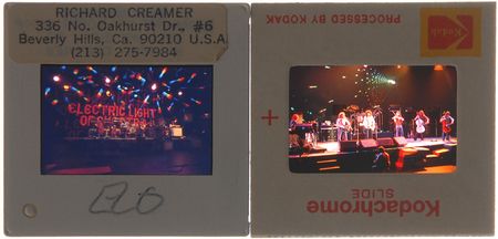 Lot #8407 ELO, Hall and Oates, Meatloaf, and Peter Frampton Set of Eight Slides - Image 1