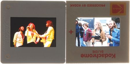 Lot #8396 ABBA, Bee Gees, and Rod Stewart Set of Six Slides - Image 2