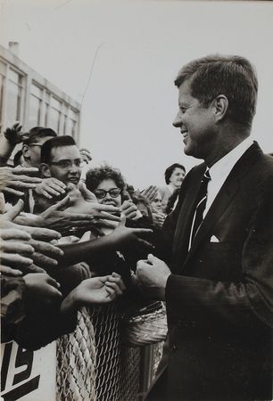 Lot #8045 John F. Kennedy Oversized Photograph - Image 1