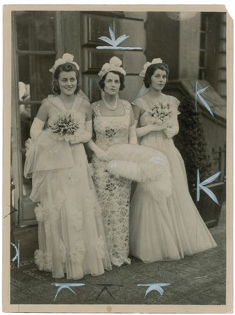 Lot #8002 Rose, Kick, and Rosemary Kennedy Press Photograph - Image 1