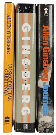 Lot #8504 Allen Ginsberg Set of Three Signed Books - Image 1
