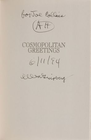 Lot #8504 Allen Ginsberg Set of Three Signed Books - Image 4