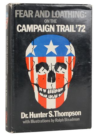 Lot #8505 Hunter S. Thompson Signed Bookplate and First Edition - Image 3