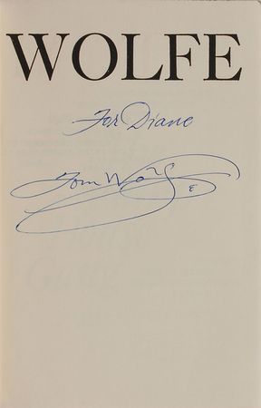 Lot #8508 Tom Wolfe Pair of Signed Books - Image 2