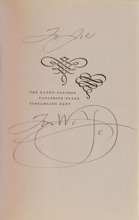 Lot #8508 Tom Wolfe Pair of Signed Books - Image 3
