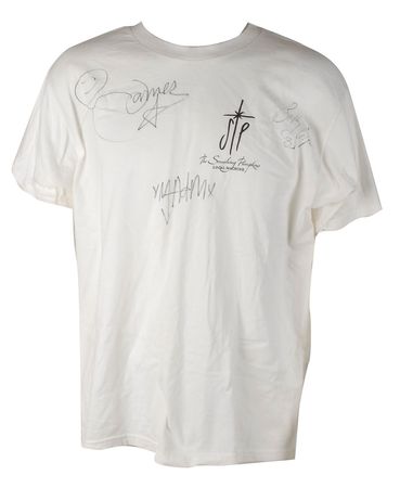 Lot #8435 Smashing Pumpkins Signed T-Shirt - Image 1