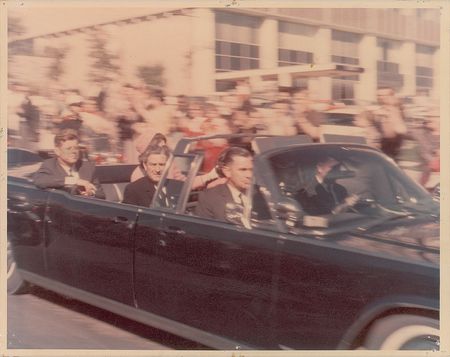 Lot #8063 Kennedy Dallas Motorcade Original Photograph - Image 1