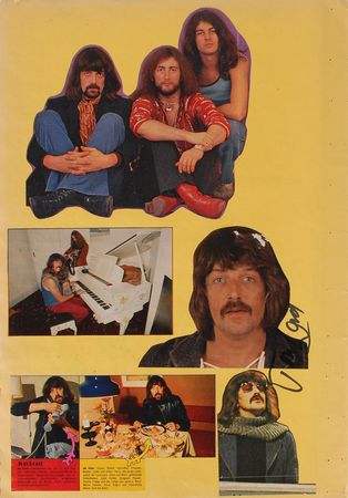 Lot #8365  Deep Purple Signed Scrapbook Page Display - Image 5
