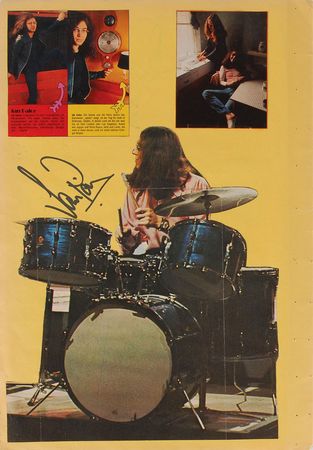 Lot #8365  Deep Purple Signed Scrapbook Page Display - Image 6