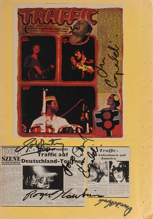 Lot #8354 Traffic Pair of Signed Scrapbook Page Displays - Image 1