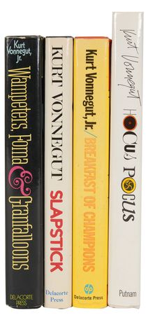 Lot #8506 Kurt Vonnegut Set of Three Signed Books and Bookplate - Image 1