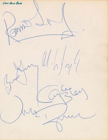 Lot #8362  Bad Company Signatures - Image 2