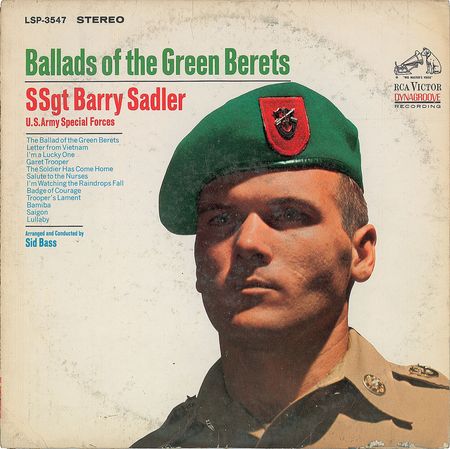 Lot #8347 Sgt. Barry Sadler Signed Album - Image 2