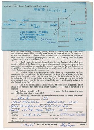 Lot #8353 The Toys Set of Three Signed Documents - Image 2