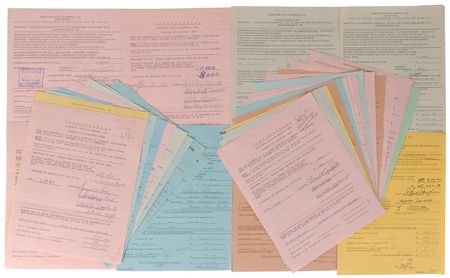Lot #8130 Directors Guild Collection of Signed Documents - Image 5