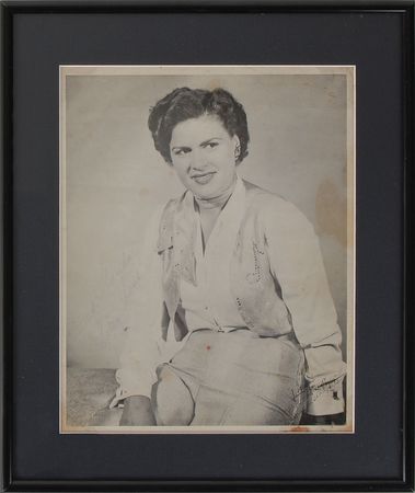 Lot #8307 Patsy Cline Signed Photograph - Image 1