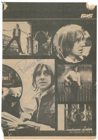 Lot #8360 AC/DC: Bon Scott Signed Article - Image 2
