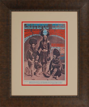 Lot #8280 Grateful Dead 1967 Avalon Ballroom Poster - Image 1