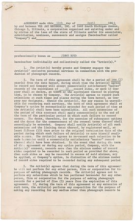 Lot #7184 Jimmy Boyd Signed Document - Image 3