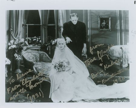 Lot #746 Frankenstein: Mae Clarke - Image 1