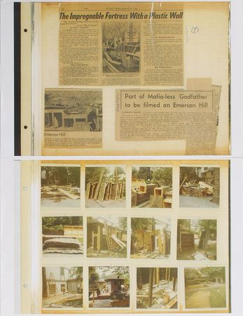 Lot #8186  Godfather Oversized Prop Brick Wall Piece From Wedding Sequence - Image 3