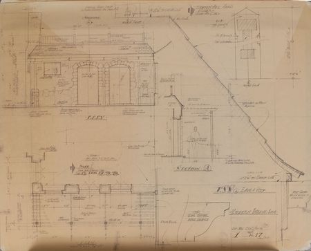 Lot #8184 Godfather Collection of (16) Blueprints for the Construction of the Corleone Family ?Mall? - Image 1