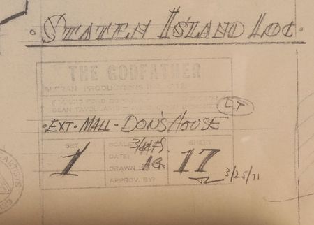 Lot #8184 Godfather Collection of (16) Blueprints for the Construction of the Corleone Family ?Mall? - Image 5