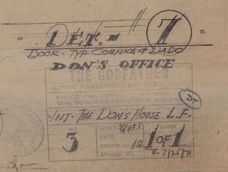 Lot #8184 Godfather Collection of (16) Blueprints for the Construction of the Corleone Family ?Mall? - Image 11