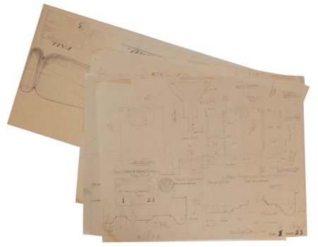 Lot #8184 Godfather Collection of (16) Blueprints for the Construction of the Corleone Family ?Mall? - Image 12