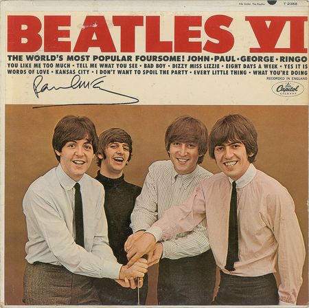 Lot #8254 Beatles: Paul McCartney Signed Album - Image 1