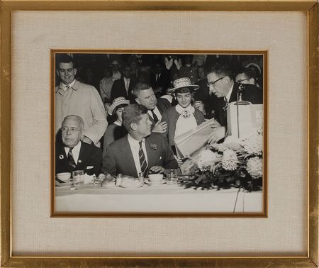 Lot #22 John F. Kennedy Campaign Photograph - Image 1