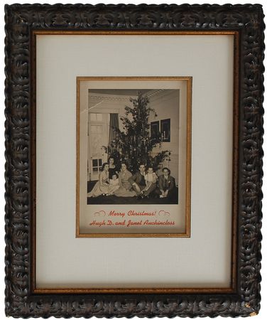 Lot #8006 Jacqueline Kennedy Auchincloss Family Christmas Card - Image 2