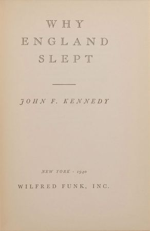 Lot #8003 Why England Slept Book - Image 2